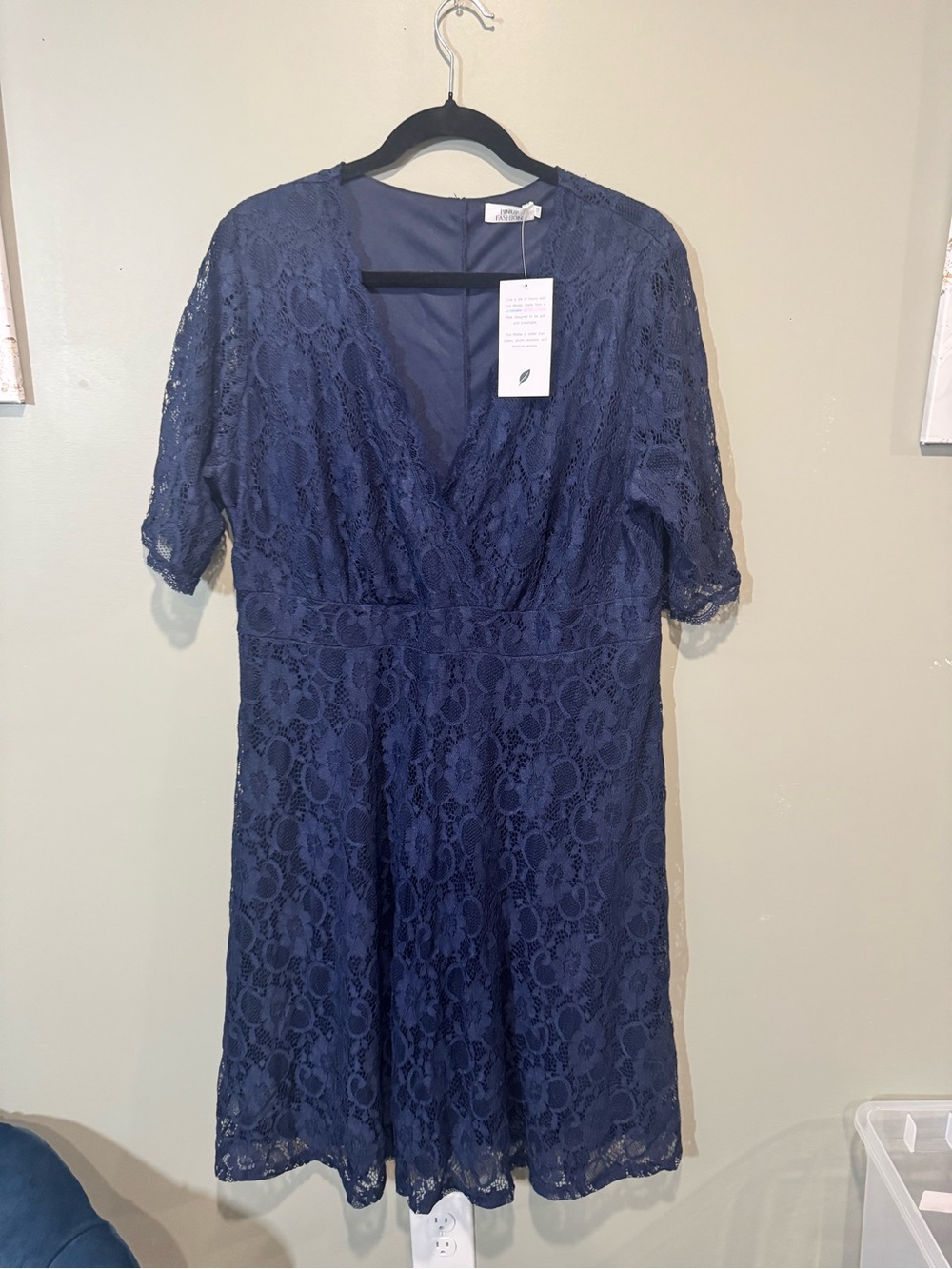 Navy Dress 18W